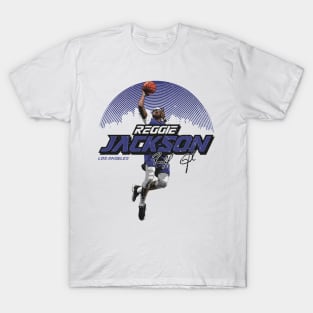 Reggie Jackson Los Angeles C Skyline T-Shirt